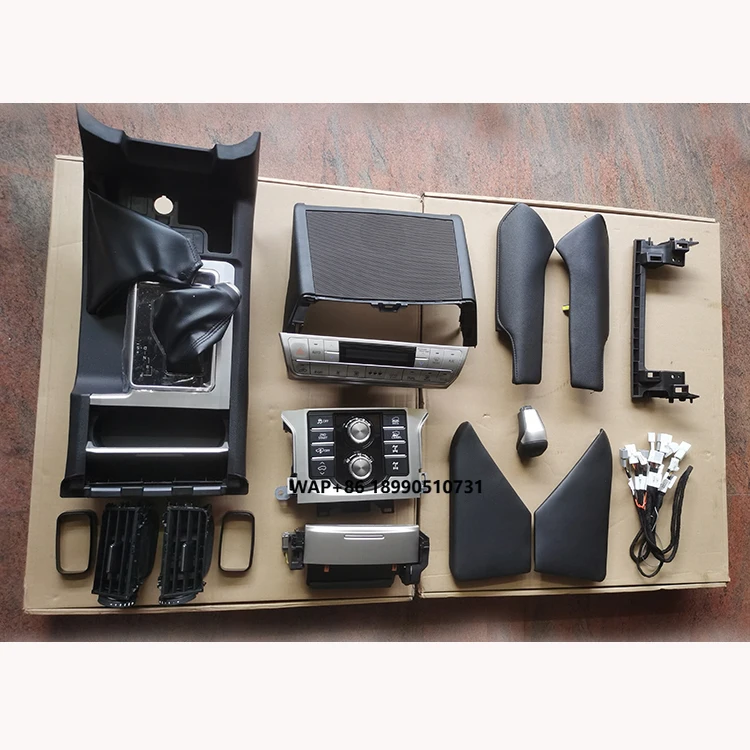 

FOR Land Cruiser Prado FJ150 2010-2017 Car Console Kit UInterior Upgrade Kit to 2018 Style Luxury Accessories RHD
