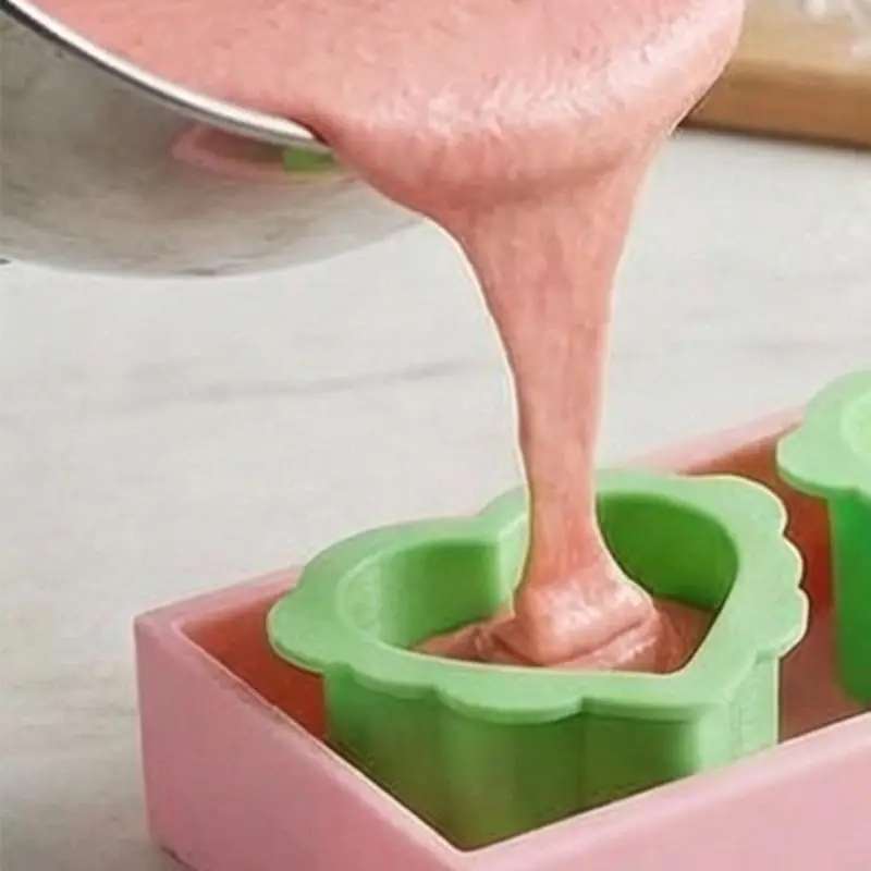 Flexible Cake Form For Chocolate Gelatin And Pastries Cooking Dessert Baking Molds for Birthday Parties