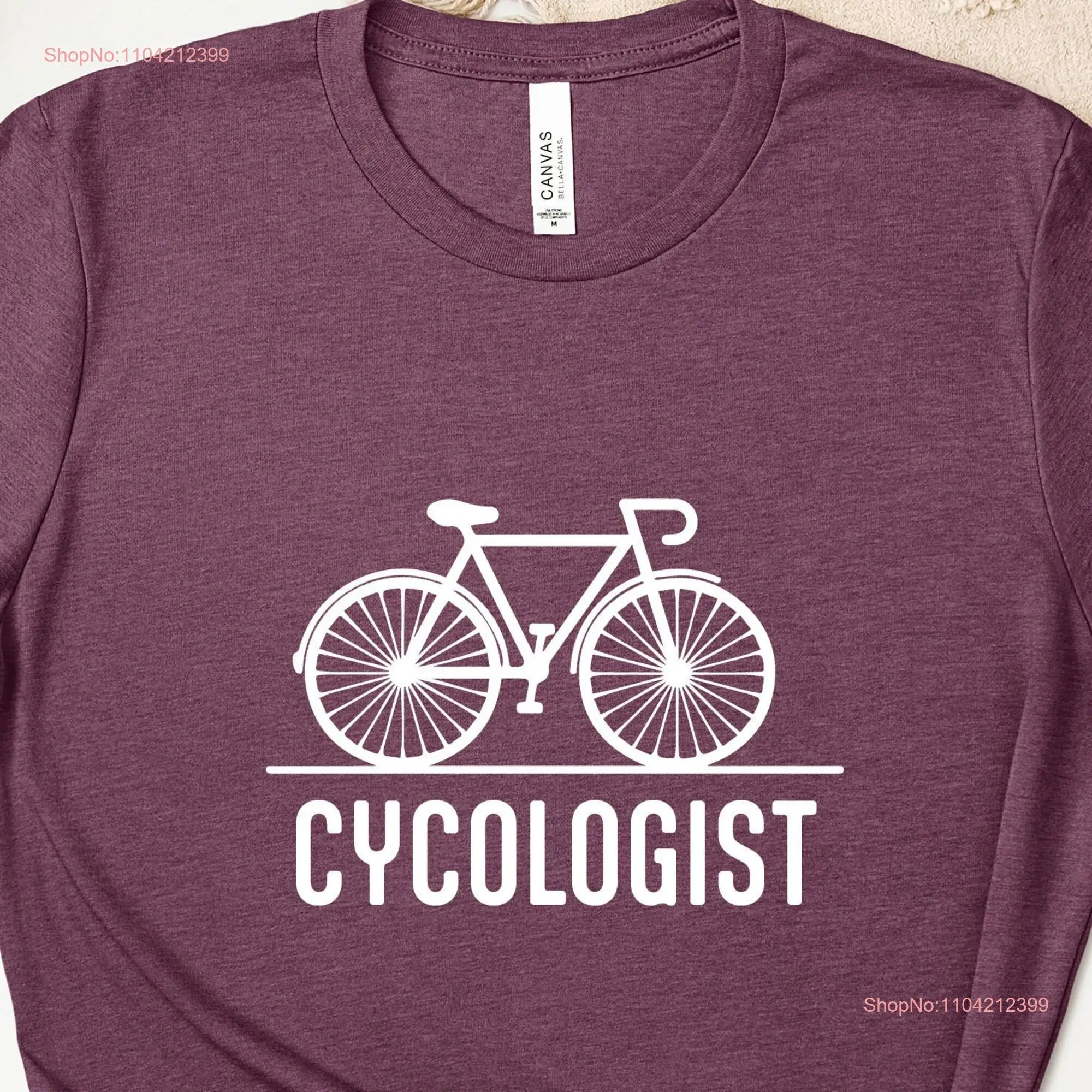 CycologisT T Shirt Bicycle Cycling Bike Biking Funny  long or short sleeves