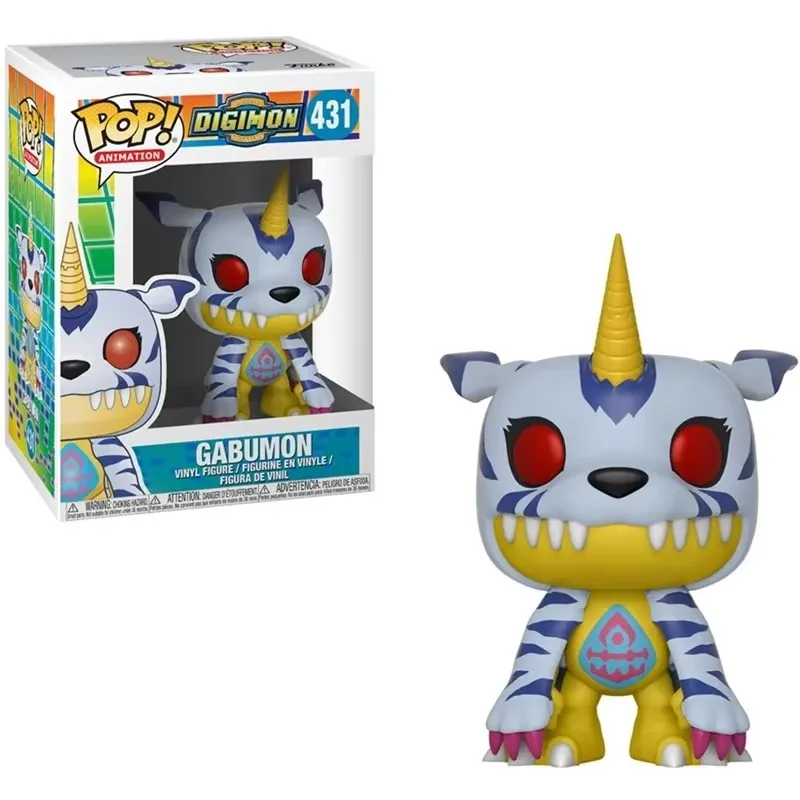 Funko POP Animation Digimon Gabumon 431 # Виниловые фигурки, игрушки, коллекционная модель из ПВХ для подарка Funko POP Animation Digimon Gabumon 431 # Виниловые фигурки, игрушки, коллекционная модель из ПВХ для подарка