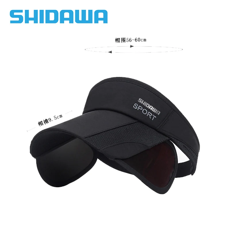 Summer Outdoor Sports Sunscreen Fishing Hat Women Leisure Cycling Sunshade Hat Retractable Pulling Hat Men Quick Drying Sun Caps