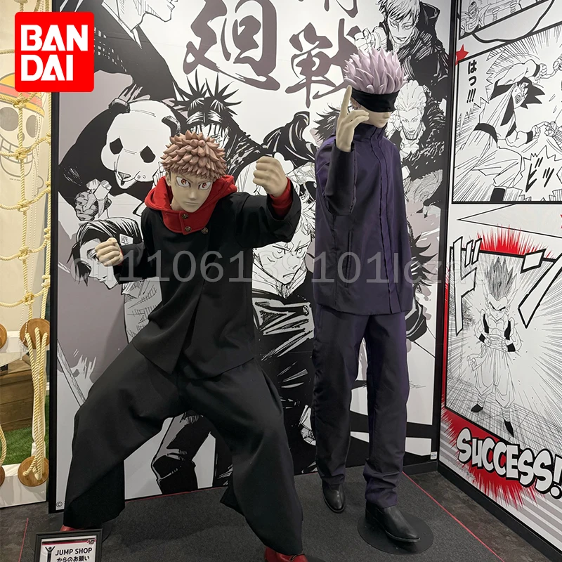 

Bandai Namco Figure Jujutsu Kaisen Anime Action Figures Set Gojou Satoru Itadori Yuji Fushiguro Megumi Desktop Toy Birthday Gift