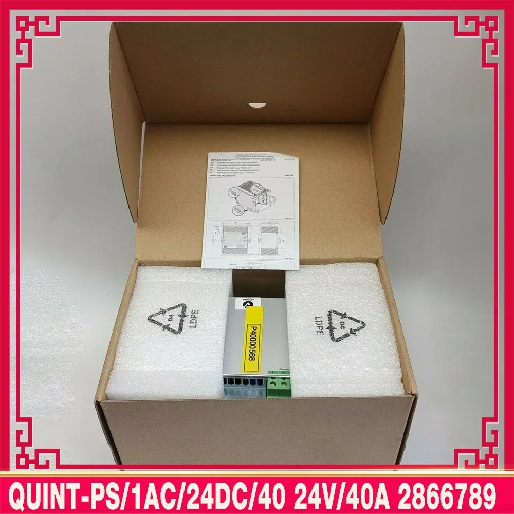 

For Phoenix QUINT-PS/1AC/24DC/40 24V/40A 2866789 Rail Switching Power Supply High Quality Fully Tested Fast Ship