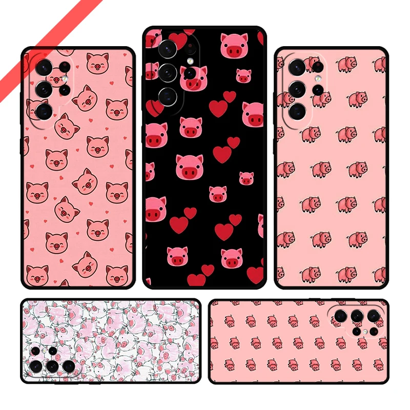 Cute Cartoon Pig Ph… - image