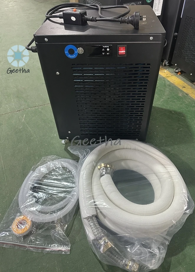 معدات الاسترداد الرياضية 1/2 حصان 110 فولت مبرد المياه آلة حمام الثلج للاسترداد الرياضي وحوض استحمام الثلج