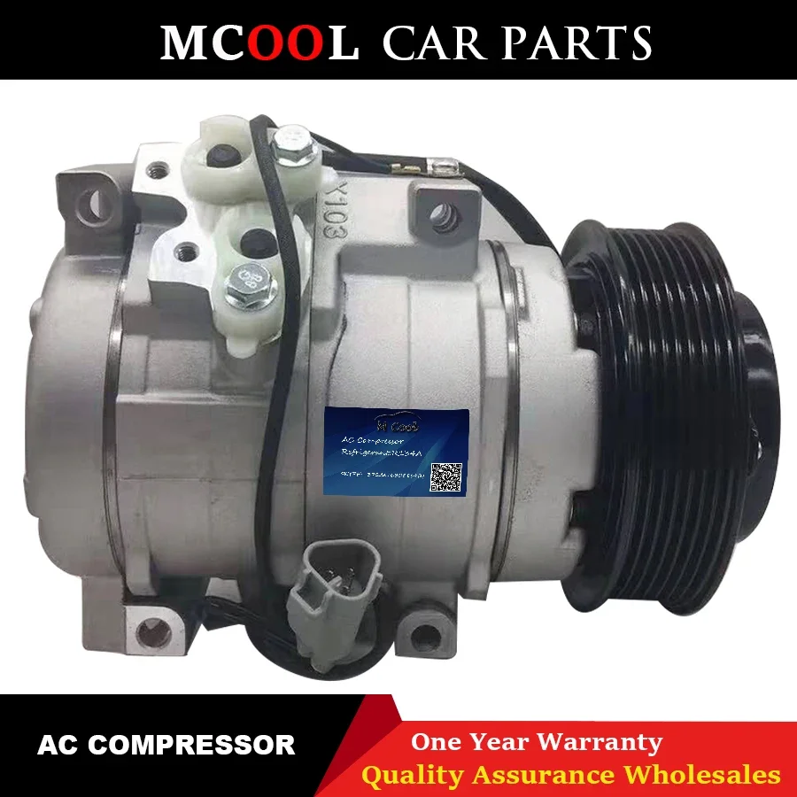 

New 10s15c AC Compressor For Toyota Fortuner Innova Hiace Diesel Hilux 88310-0K270 88320-25110 88310-2511 0883100K230