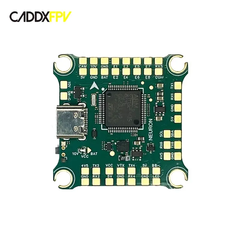 وحدة تحكم في الطيران CADDX F405 مقاس 44*44 مم 55/70A ESC 2 - 6S متوافقة مع سباق FPV وطائرة بدون طيار حرة CADDXFPV