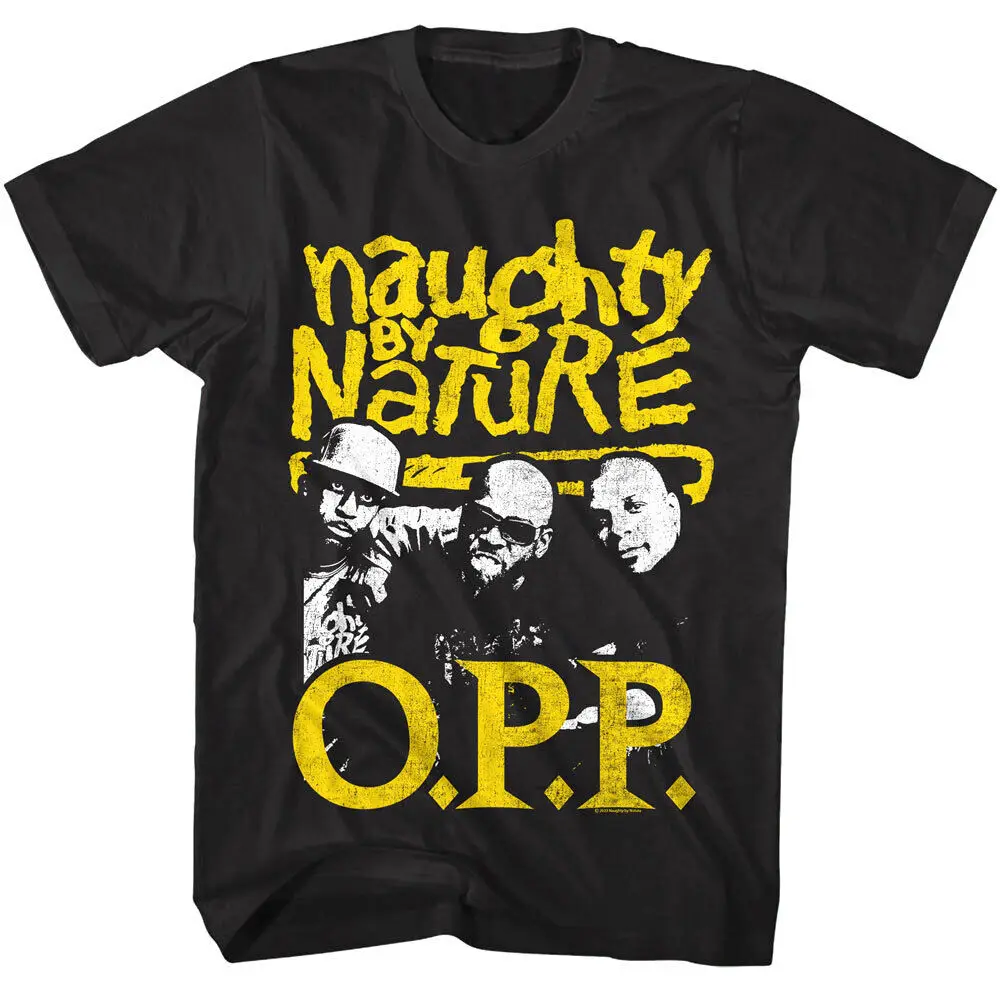 Naughty By Nature O P Men's T Shirt Other Peoples 90s Hip Hop Rap Song Merch