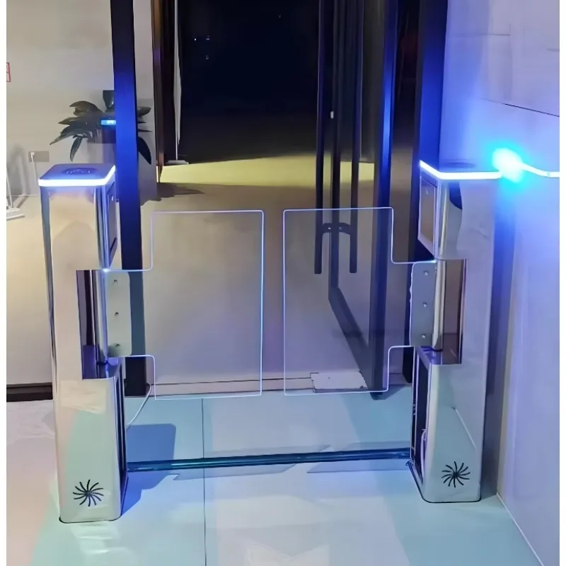 Face Recognitionl Swing Turnstile Gate Access Control Swing Turnstile Entrance and Exit Barrier Swing Speed Gate Turnstile