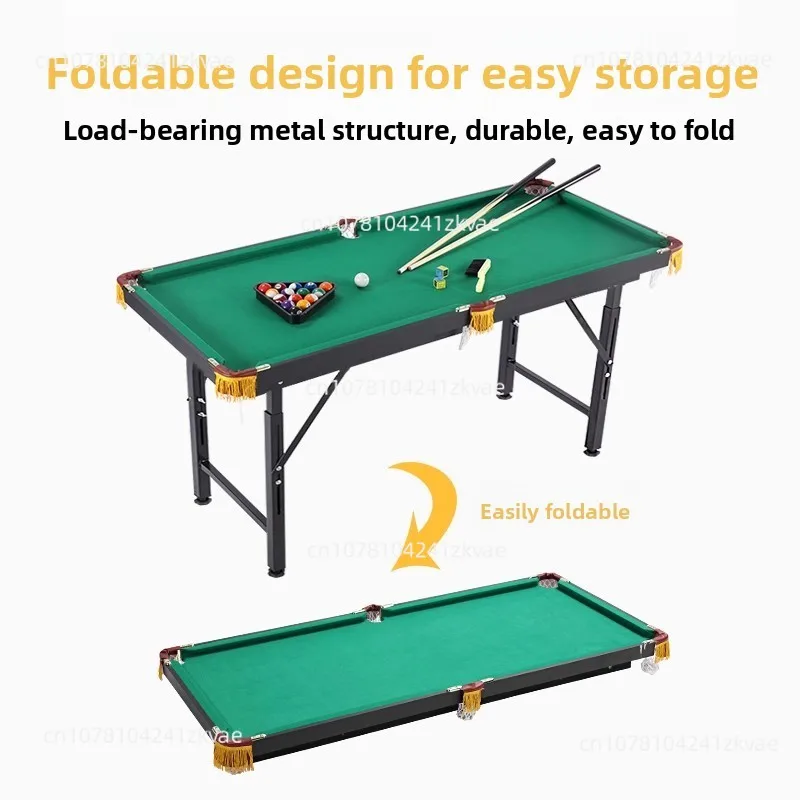 

Pool Table Household Mini Large Toys Small Standard Folding Family Indoor Children Adult Billiard Table