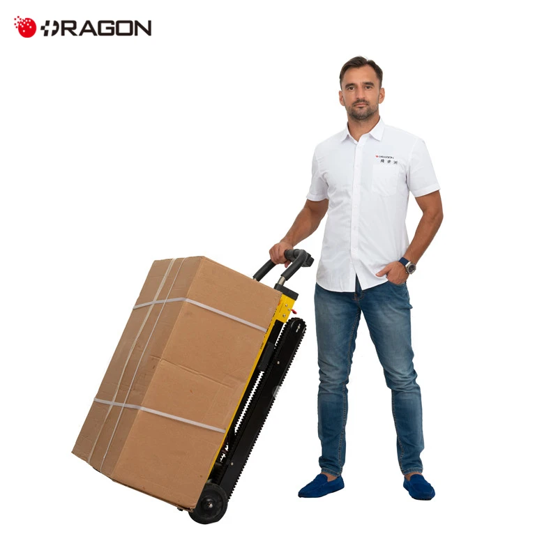 Selling Motorised Aluminium Platform Stair Climbing Hand Trolley Sack Truck Cart for Stairs Tools view 2
