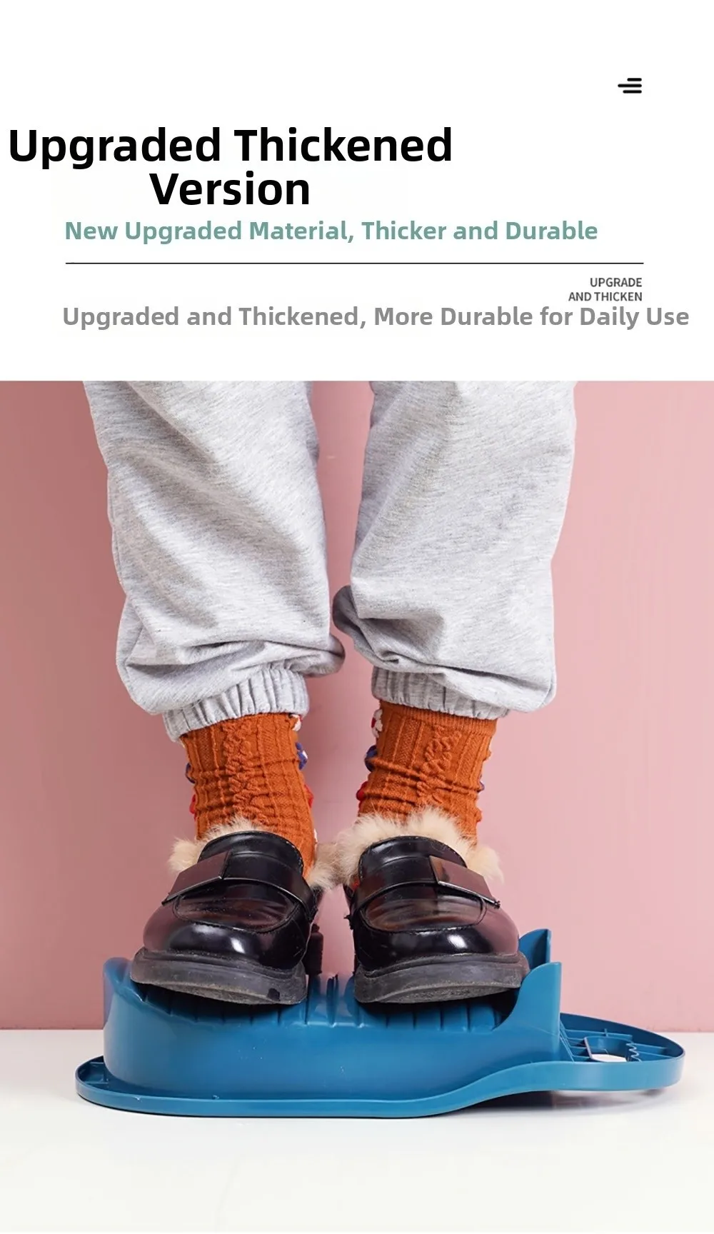 Mehrfarbiges Unterwäsche-Waschbrett aus verdicktem Material, rutschfestes Wäschezubehör aus Kunststoff, Reinigungshilfe für Socken – Detail 9