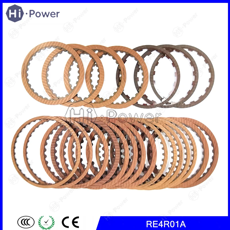 RL4R01A RE4R01A R4AEL Automatic Transmission Clutch Friction Plates For Y31/ HD929 Mazda MPV J30 QX4 Gearbox Disc Rebuild Kit