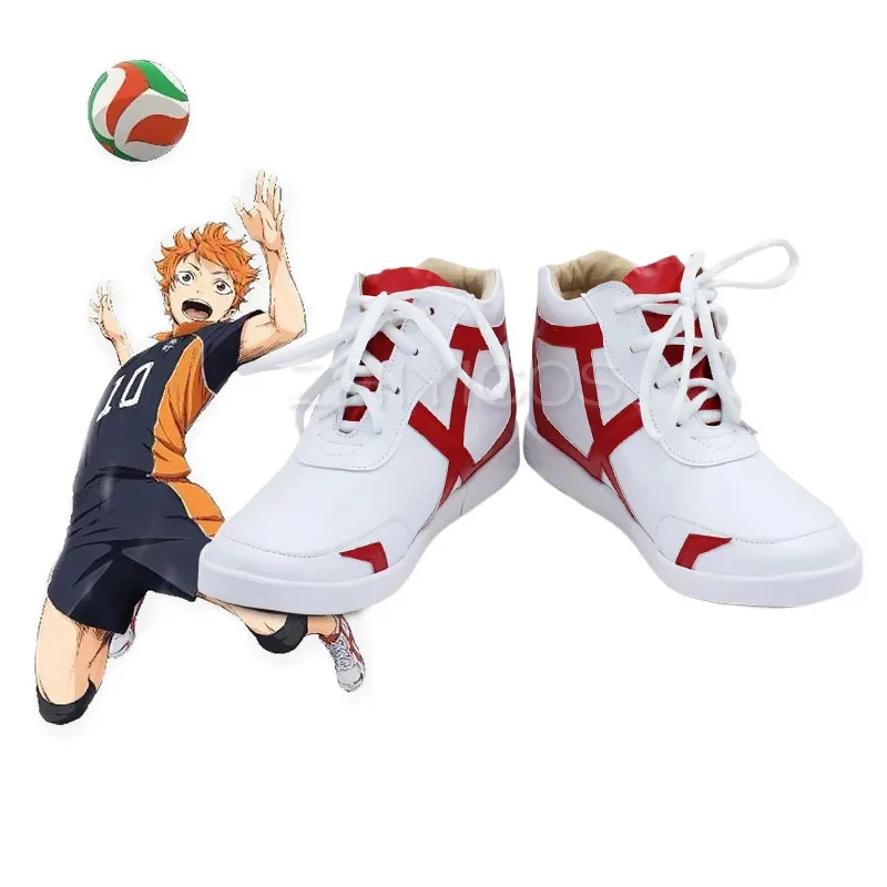 

Anime Haikyuu!! Hinata Shoyo Shoes Karasuno High School Cosplay Shoes Carnival Halloween Shoes Size 35-48