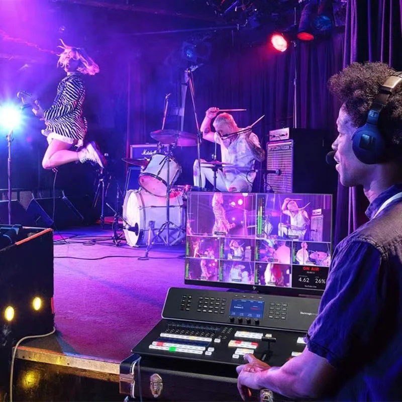 4571 BMD ATEM Television Studio HD8 ISO Black Magic Design Fast Live Production Events البث المباشر #4