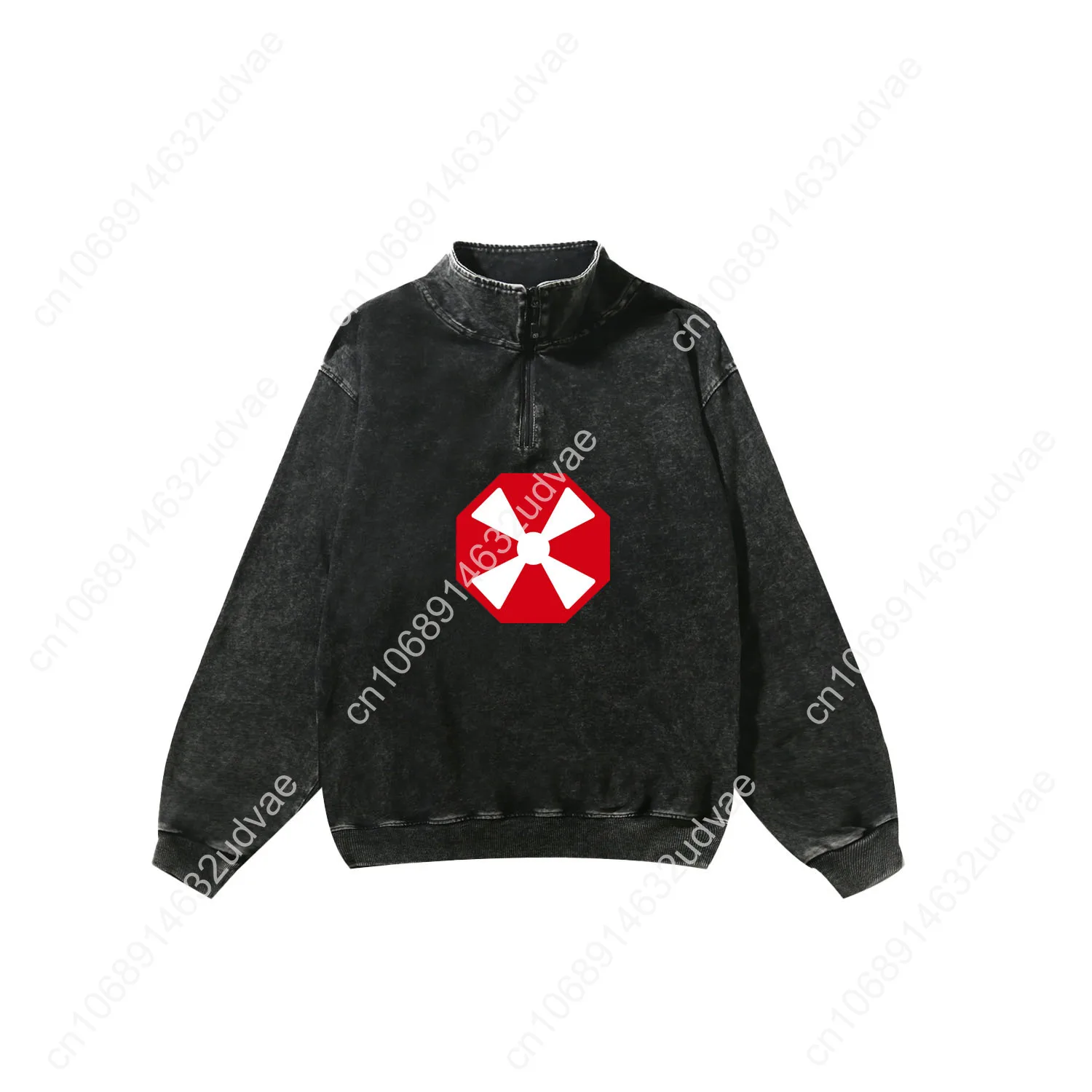 8th Army Eighth EUSA Retro Sweatshirt Man Woman Teenager Vintage Pullover Half Zipper Sweat Custom Made Tops Sleeved Tshirt