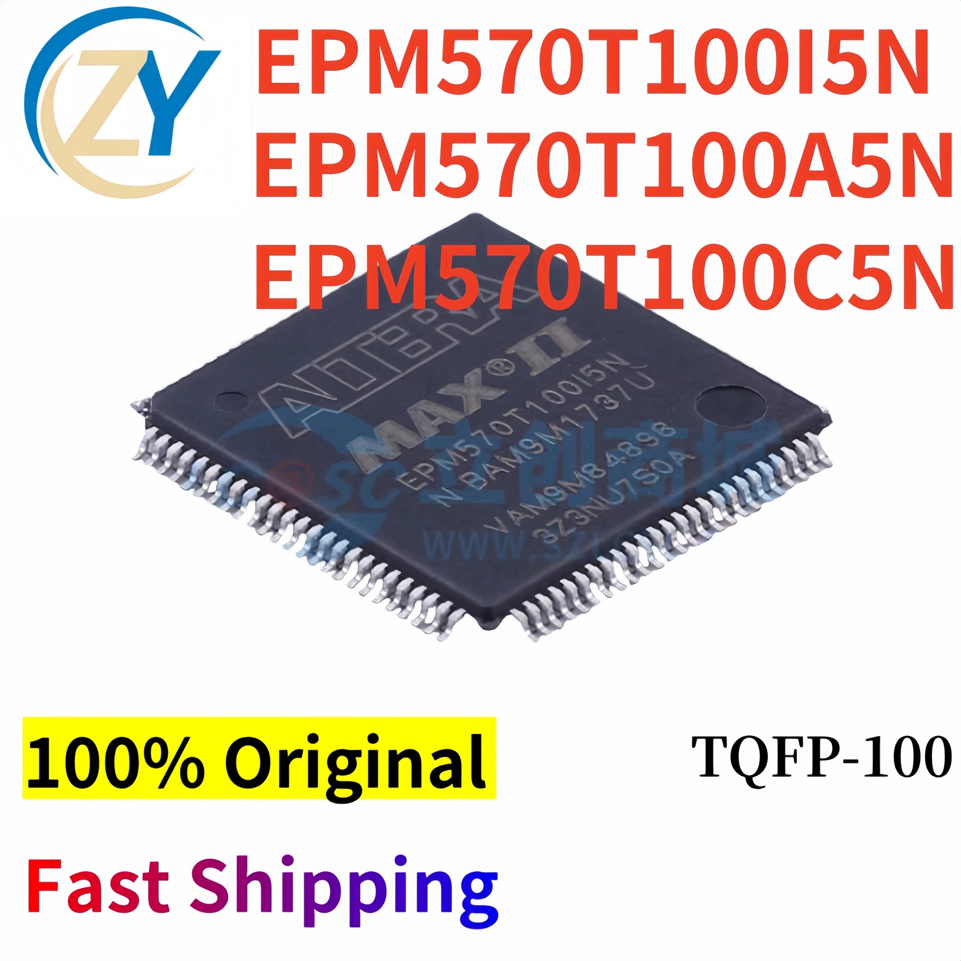 100% Original EPM570T100 Logic ICs EPM570T100A5N EPM570T100C5N TQFP-100 EPM570T100I5N Guaranteed Quality & In Stock