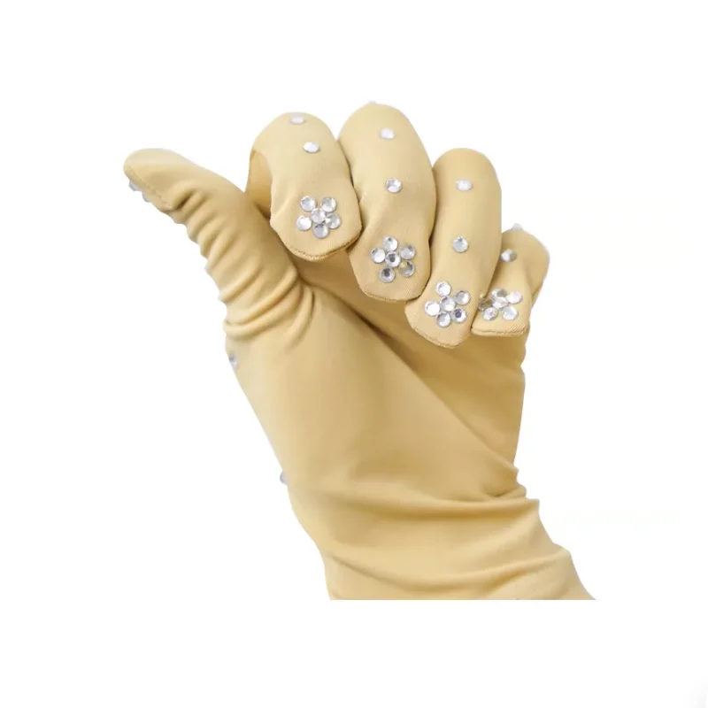 Figure Skating Girls Adult Hot Diamond Magic Anti slip Performance Gloves