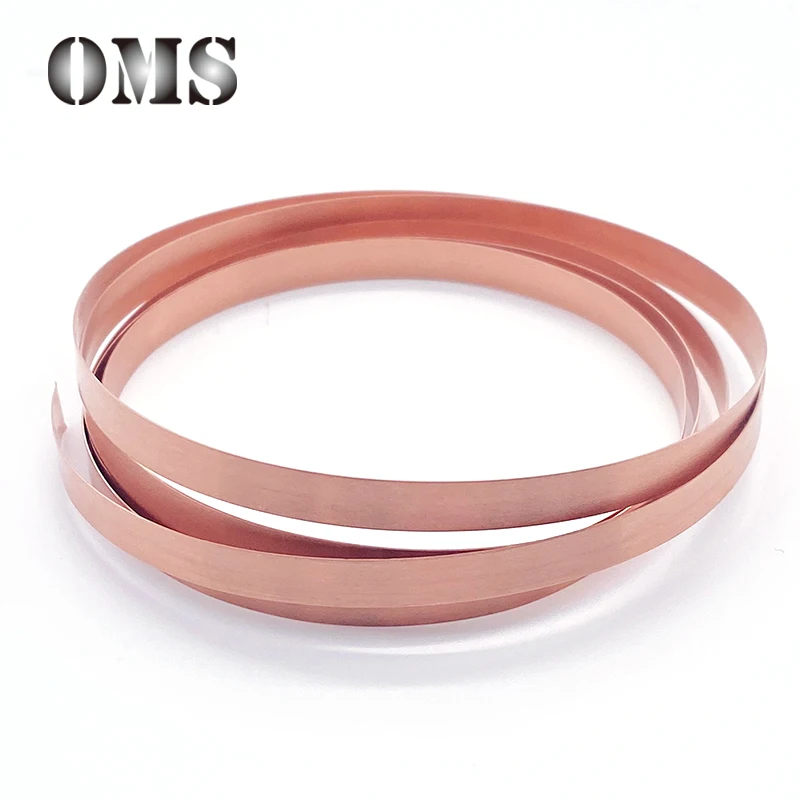 2M Pure T2 Copper Strip Strap Sheet For Lithium Battery Pack Welding Cu Strips Connector