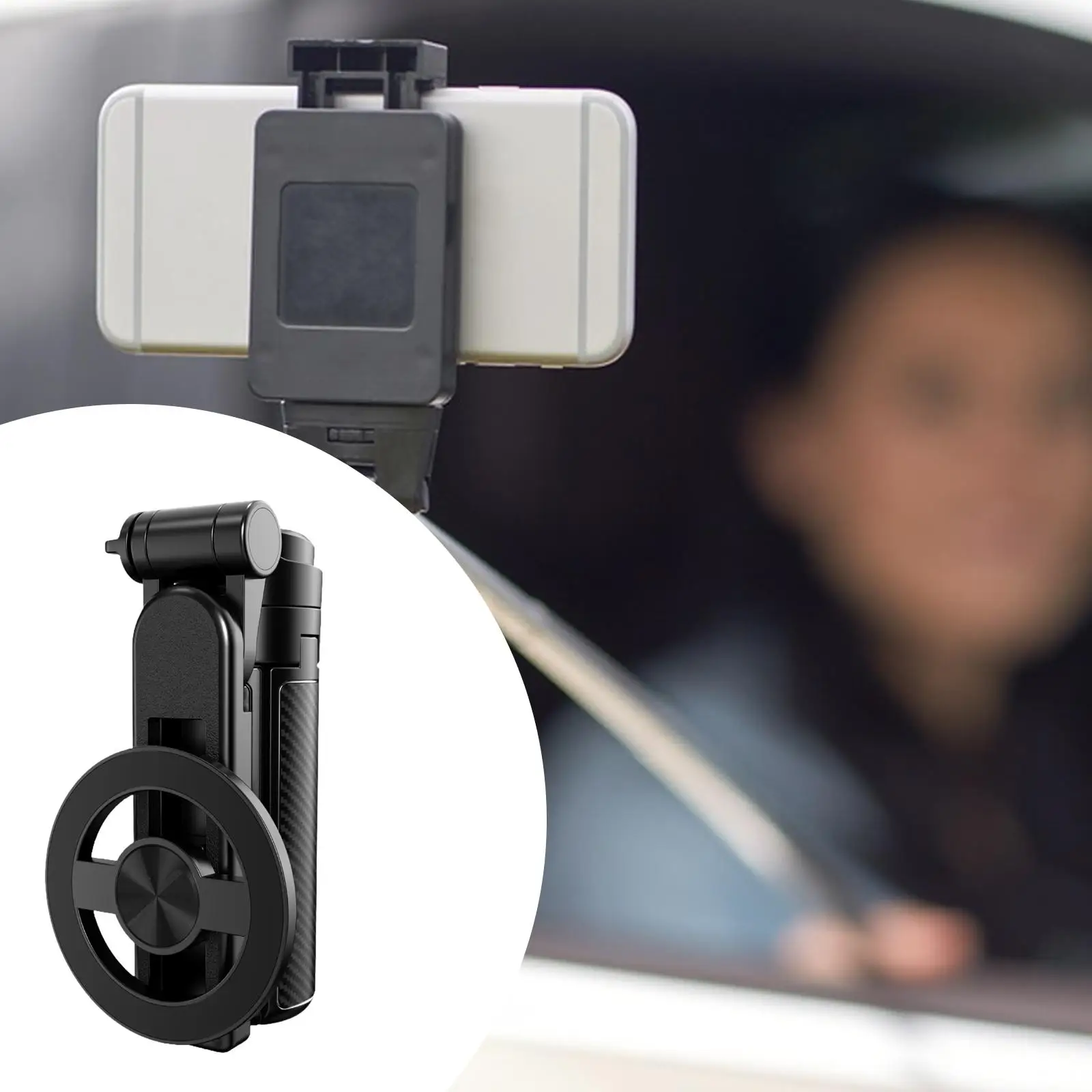 Selfie Stick Travel Tripod Sturdy Multipurpose Aluminum Alloy Cellphone Mount for Vlog Smartphones Travel Video Records Tourism
