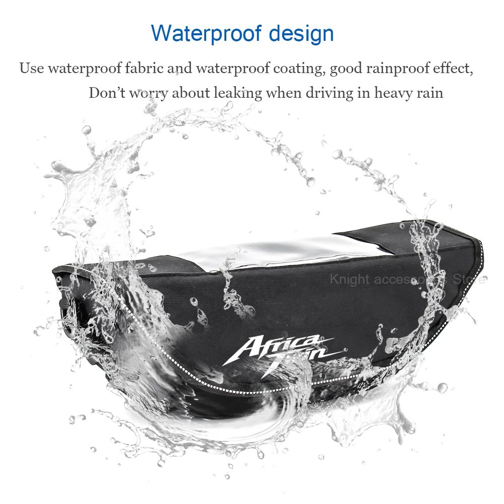 Saco de guiador para África Twin CRF 1100 L CRF1100 CRF1000L ADV CRF1100L Aventura Esportes Motocicleta Volante Saco de Navegação