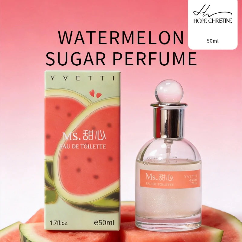 

Парфюм HOPE CHRISTINE Watermelon Sugar для женщин, стойкий спрей для тела с фруктовым ароматом, 50 мл, туалетная вода