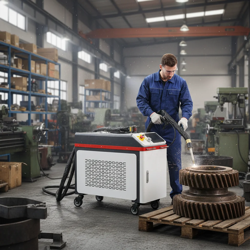 

TOCHTECH Wood Stone Cleaning with No Damage to Substrate Paint Removal Pulsar Pulse Laser Cleaning Machine 300W Pulsed