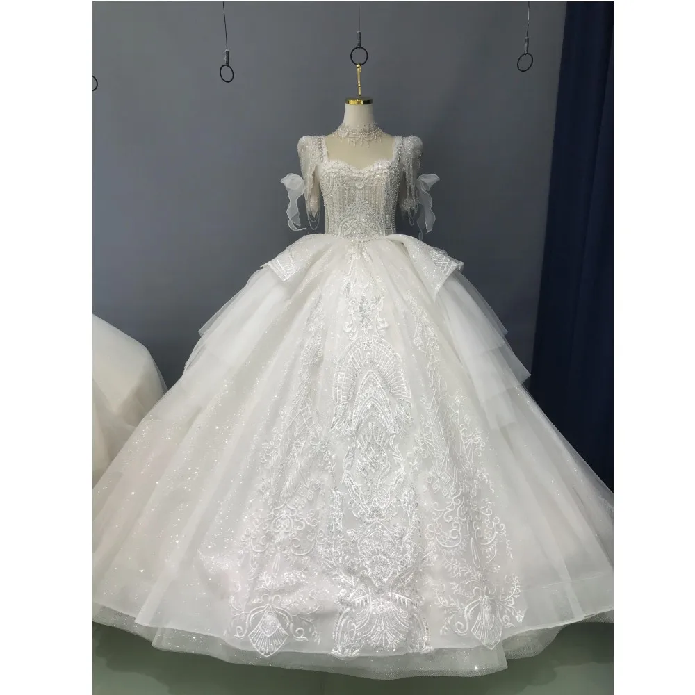 Kisswhite Xlove Coleção personalizado 2024 Princess Ball Gown Vestidos De Noiva para a noiva o que você vê o que você recebe