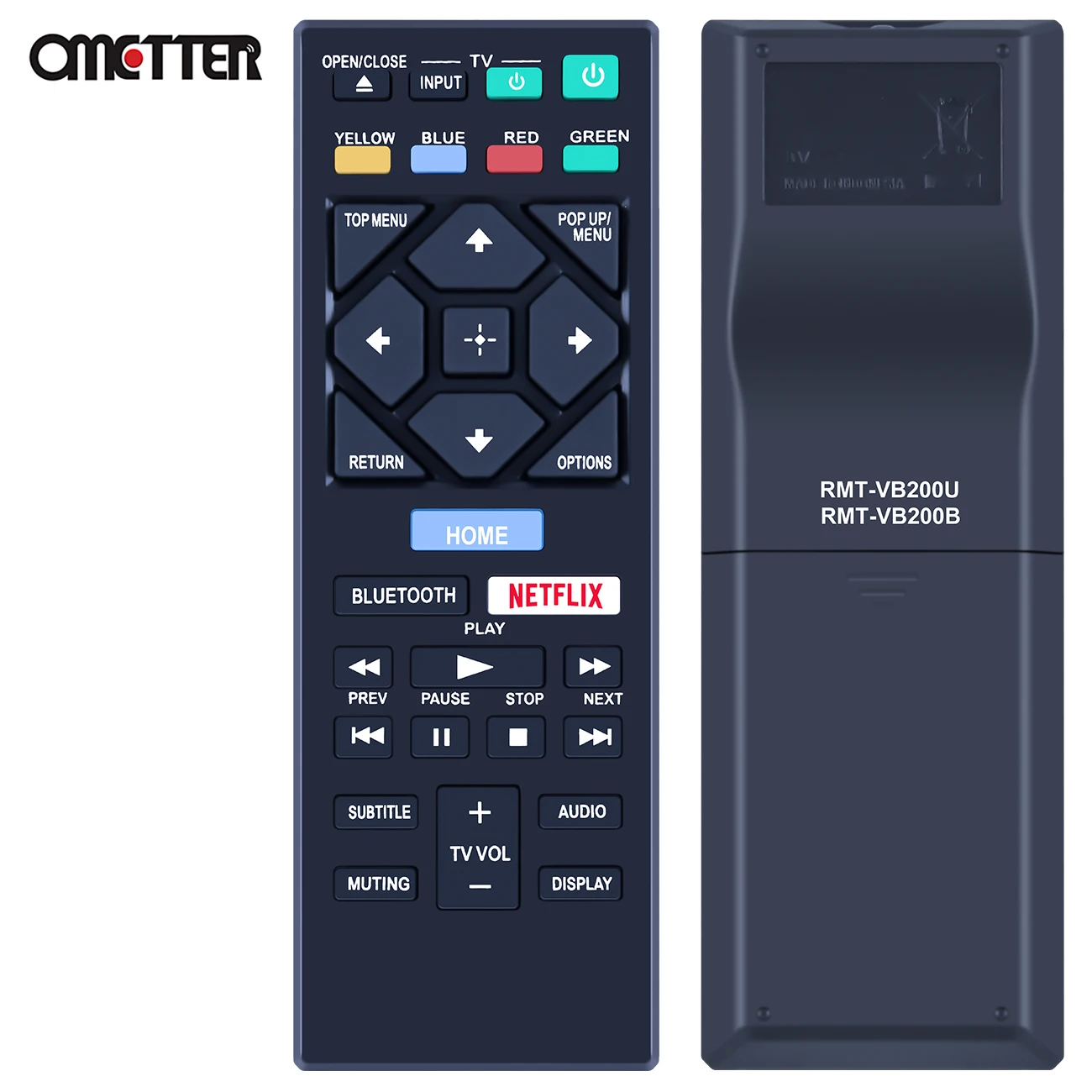 New for Sony BD Blu-Ray Remote Control BDP-S6700 BDP-BX670 RMT-VB200U RMT-VB200D RMT-VB200B