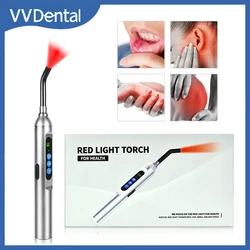 VVDental Red Light Therapy Device Mouth Ulceration Joint Ear and Nose Pain Relief Ulcer Cold Sore Laser Near Infrared Treatment
