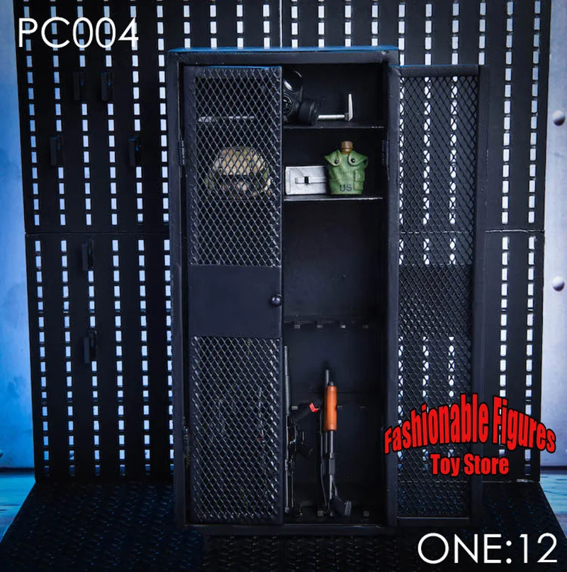 PCTOYS PC004 1/12 Scale Metal Weapon Cabinet Military War Scenes Decoration Props For 6\