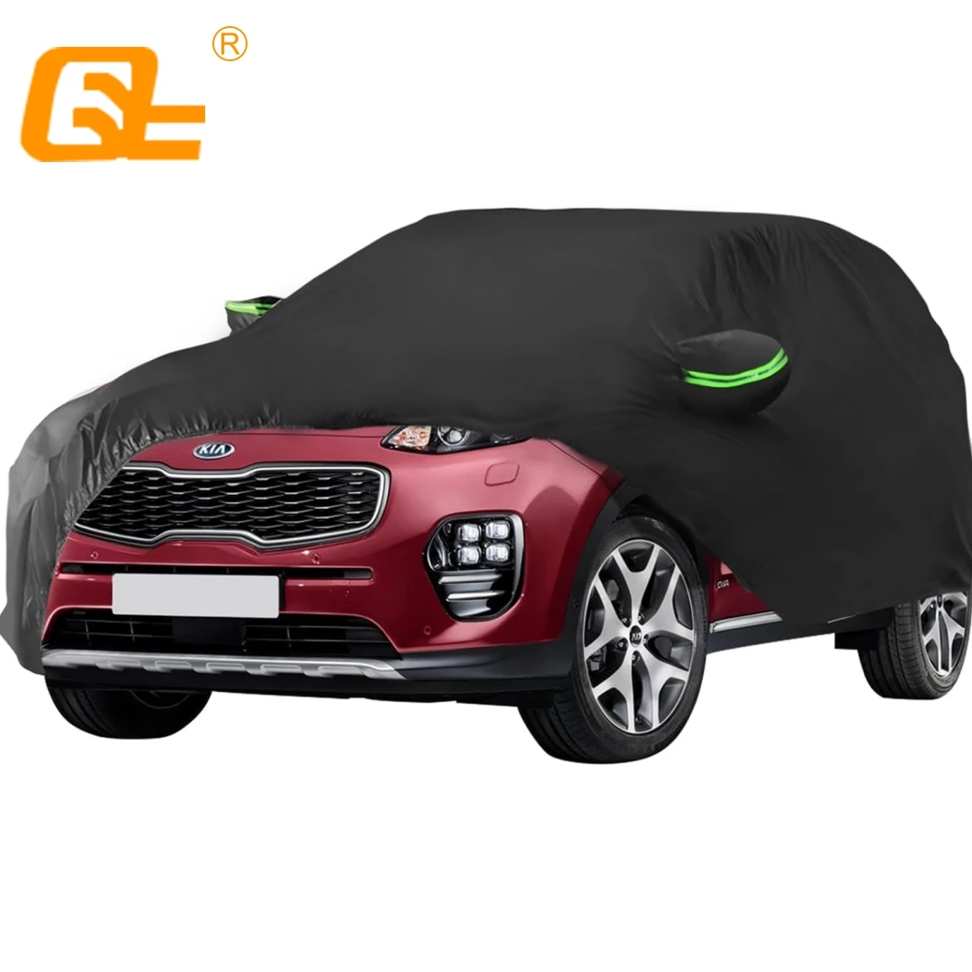 

Waterproof Car Cover for 2010-2024 Kia Sportage All Weather for Automobiles Windproof Snowproof Rain Hail Sun UV Protection