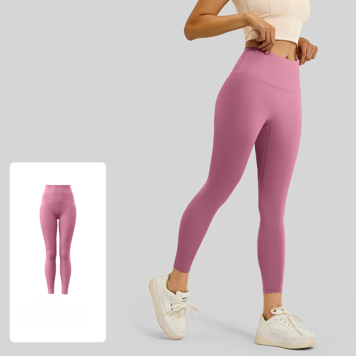 High Waist Yoga Leggings for Women Feeling Running Pants Push Up Fitness Sport