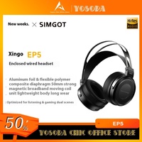 SIMGOT EP5 Wired Monitor Headphones HIFI GH22 Gaming Headphone High Quality Lightweight Custom Dynamic Driver Lossless Earphone