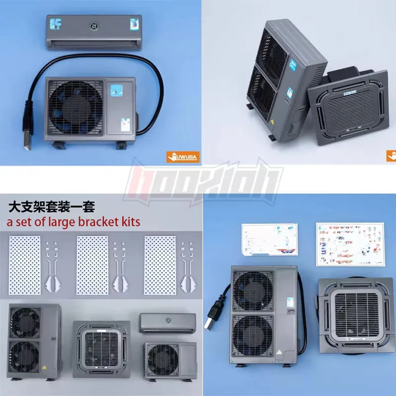 

Re-ment кукольный домик мини-модель кондиционера миниатюрная модель игрушечный кондиционер для 1/14 1/12 украшение мебели для кукольного домика