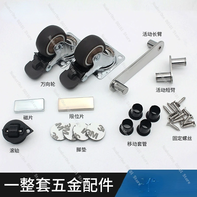 

Desk Desk Folding Table 360 Degrees of Rotation Table Folding Bar Top Hardware