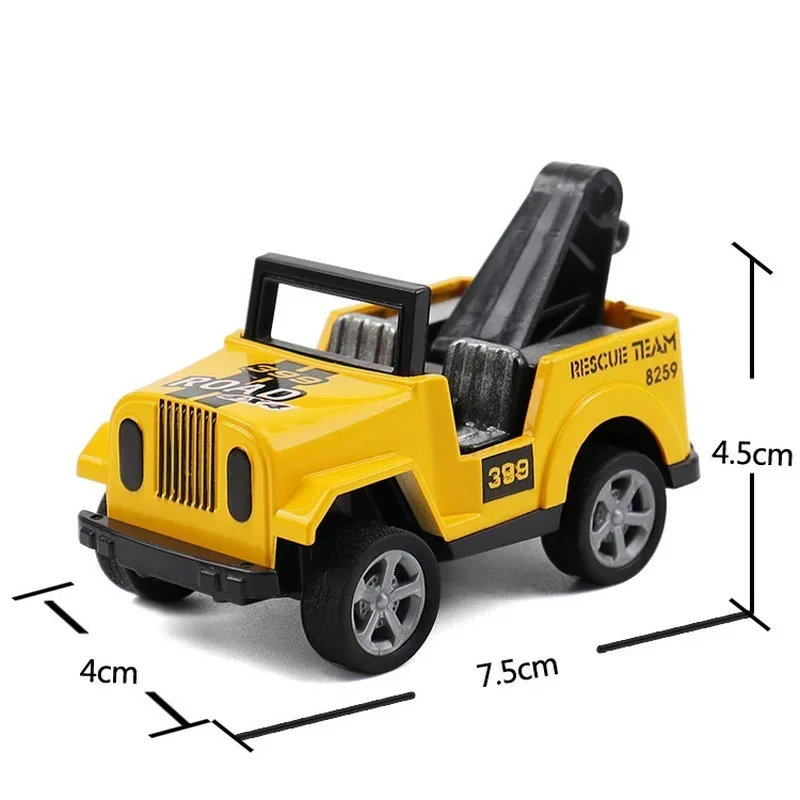 2024 NEW Jeep Car Model Pull Back Vehicle Off-road Inertia Car Decoration Ornaments Kids Children Boy Mini Car Toys Gifts 1pc