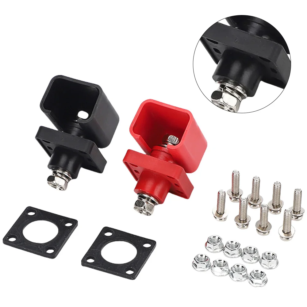 

Installation Size 18*18mm 50A Battery Connector Efficient Current Transmission Flame Retardant PA66 Harsh Condition Suitable