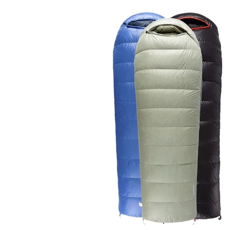 New duck down adult single envelope outdoor exquisite camping sleeping bag