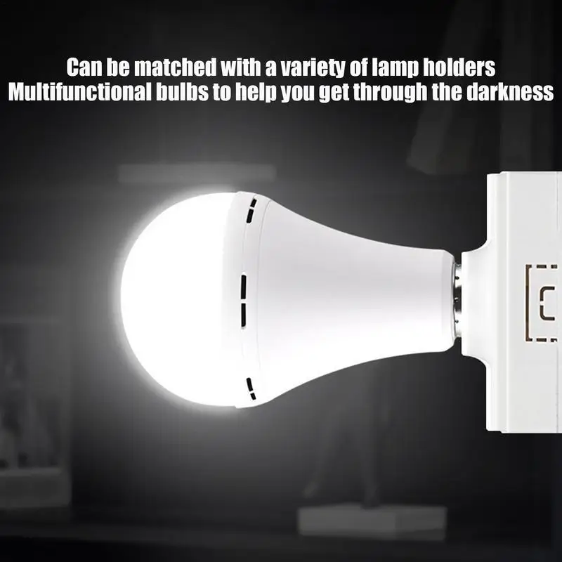 Rechargeable Light Bulbs Portable LED Rechargeable Night Light Waterproof Camping Tent Light 800mah Battery Operated Bedroom