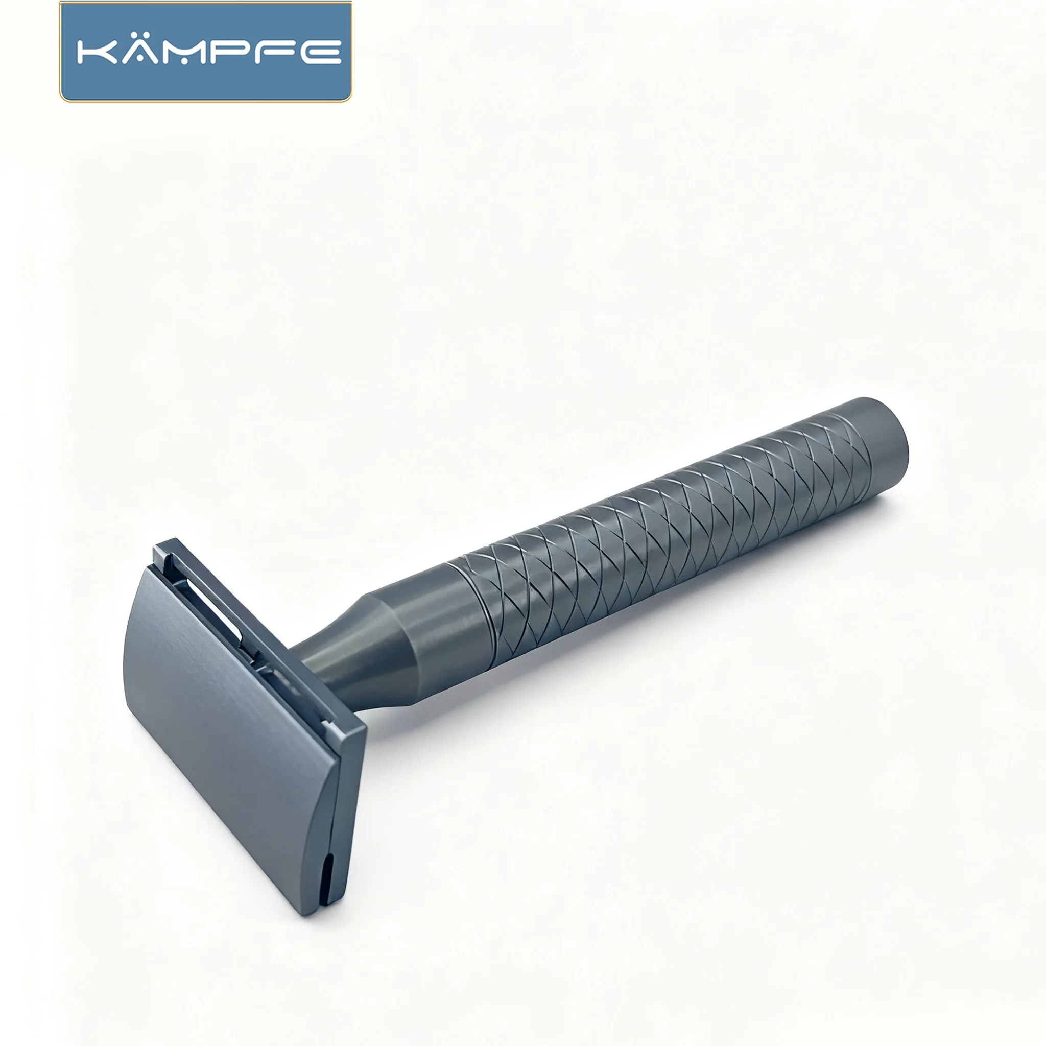 KAMPFE алюминиевая безопасная бритва с ЧПУ для резьбы по двойным лезвием, мужская бритва, новый дизайн, мужская бритва для бритья, подарки, бритва