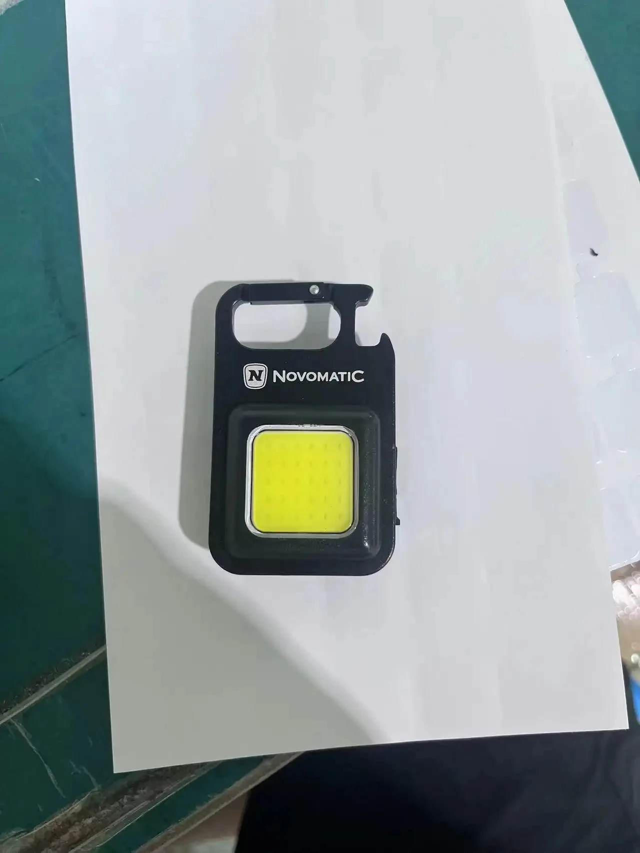 Mini Aluminum Portable Rechargeable Portable Pocket Keychain Magnetic Cob Led Work Light with Bottle Opener