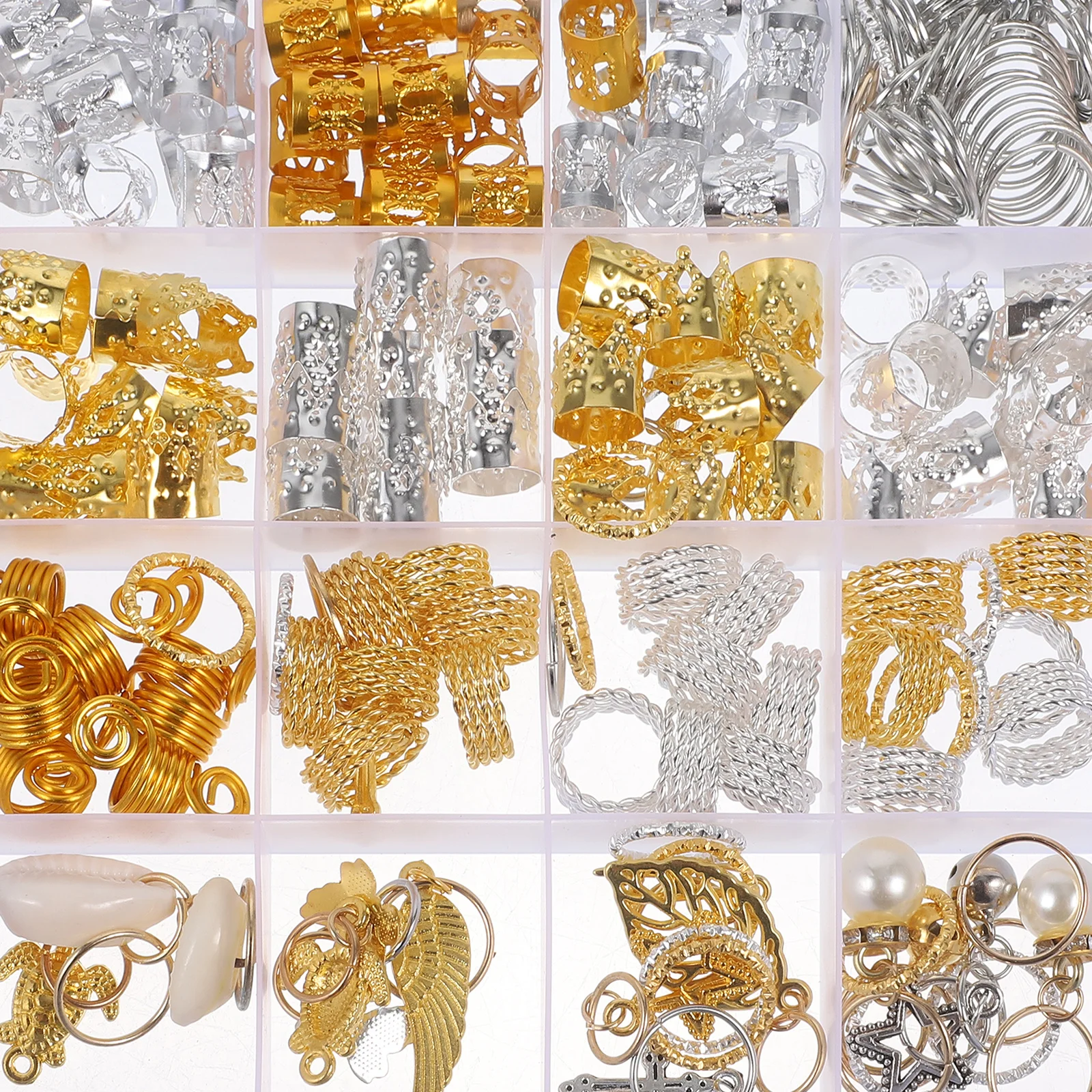 

Pendant Hair Extension Ring Accessories Braid Decorations Metal Jewelry for Braids