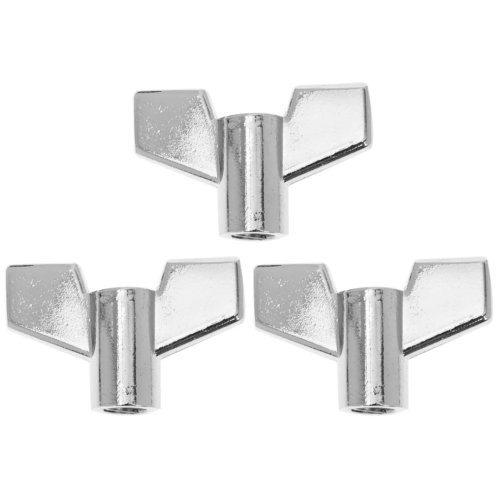 3Pcs Cymbal Wing Nuts Alloy Percussion Drum Accessories Lightweight Creative Nuts For Cymbal Repairing Tool