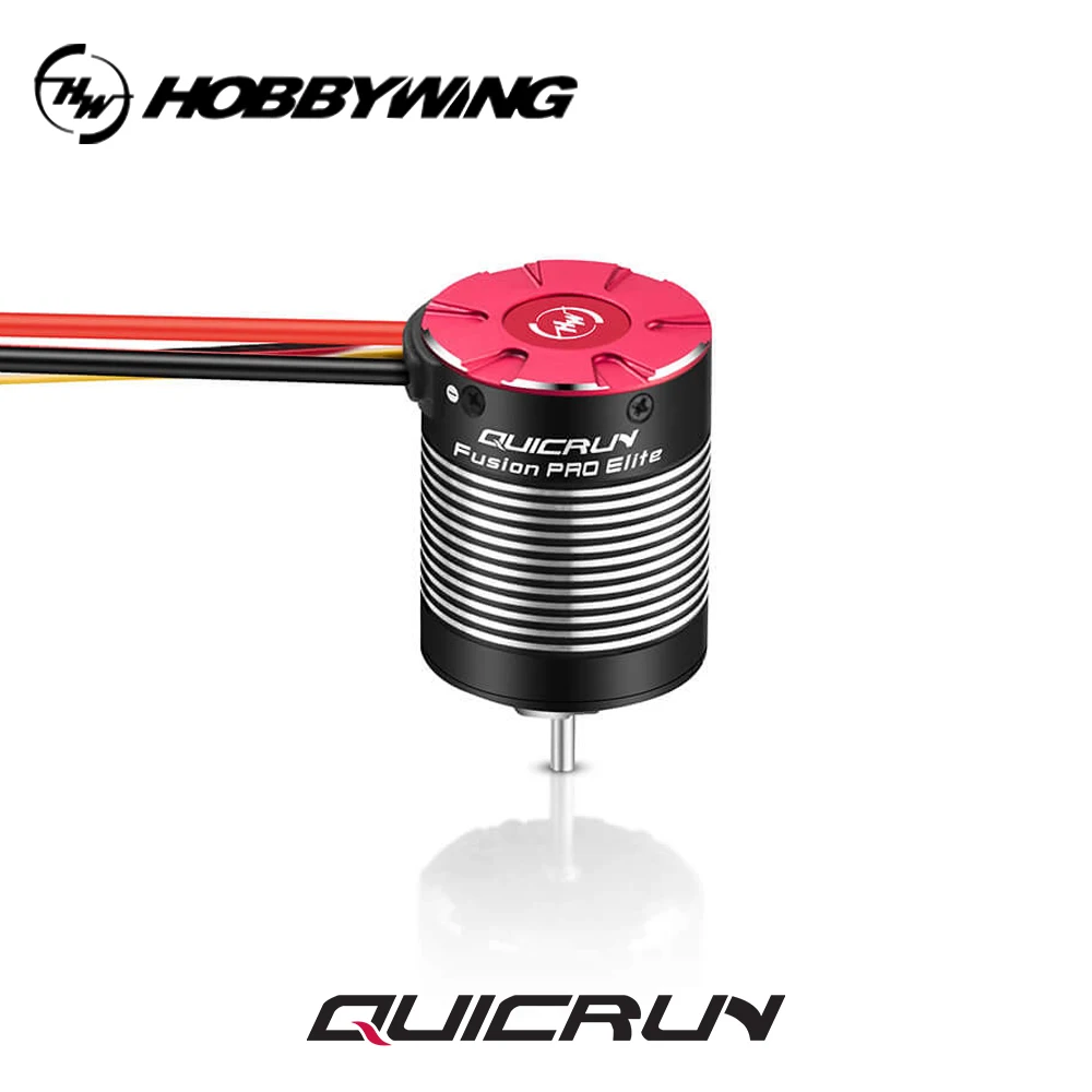 HOBBYWING QuicRun Fusion Pro Elite 50A 2300KV Sensorischer bürstenloser integrierter ESC-Motor für 1/10 RC-Modellauto-Crawler-Zubehör