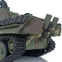 2.4G Heng Long 1/16 Scale 7.0 Plastic German Panther G RTR RC Battle Tank Model 3879 Remote Control Panzer Toys Gifts for Boys