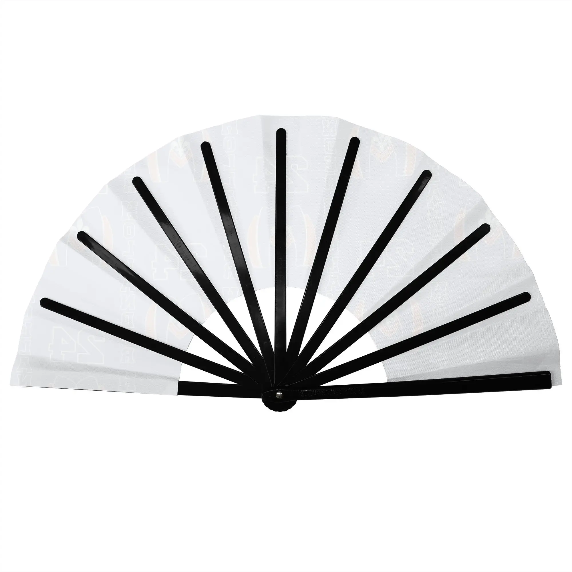Heated R-Rivalryes Stylish Hand Fan Men Ice Hockey Polyester Fan Aesthetic Costume Prop Folding Fans For Sports Events Gift