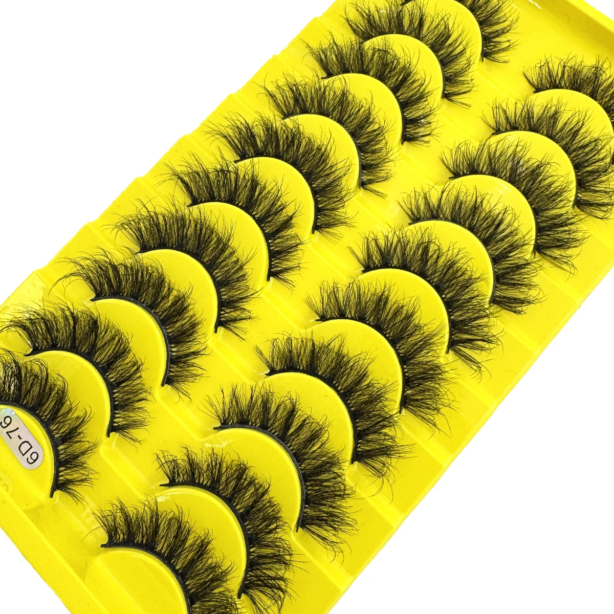 HBZGTLAD 10 ペア偽ふわふわロシアンストリップまつげ 3D 偽まつげメイクアップ乱雑なつけまつげふわふわ厚いまつげ