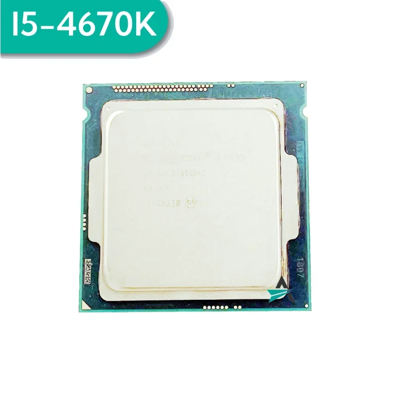 Процессор Core i5 4670K, процессор 3,4, 3,4 ГГц, 6 МБ, разъем LGA 1150, четырехъядерный процессор SR14A I5-4670k