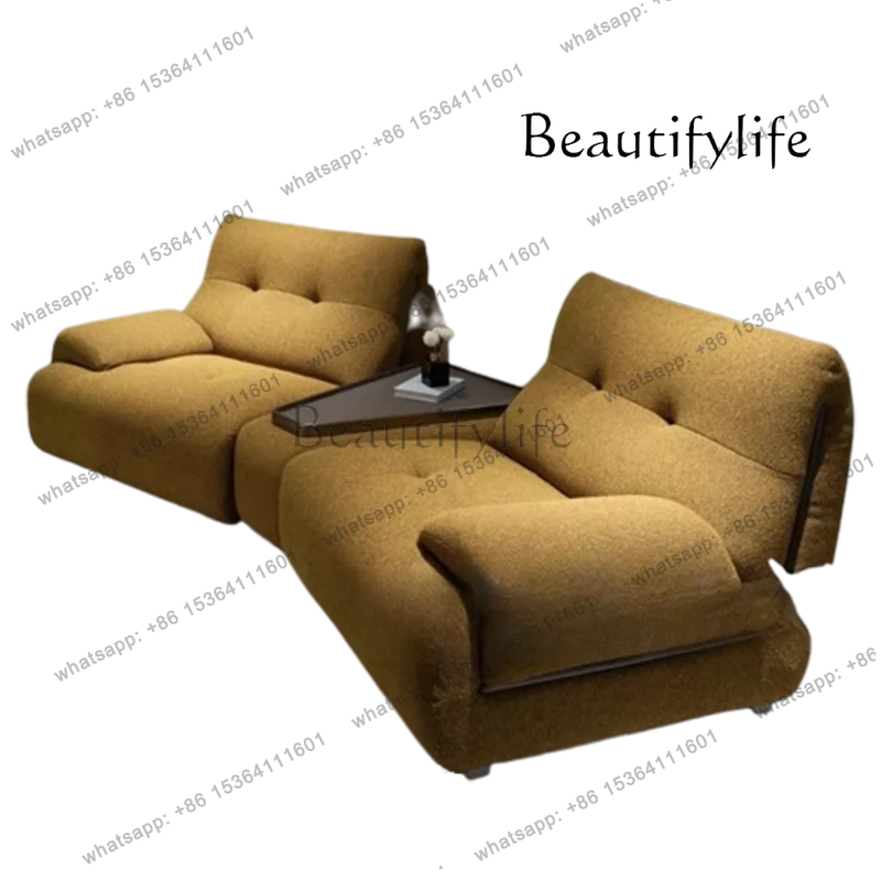 

Yellow Living Room Sofas Storage Italian Designer Nordic Hotel Salon Couch Chaise Floor Modern Woonkamerbanken